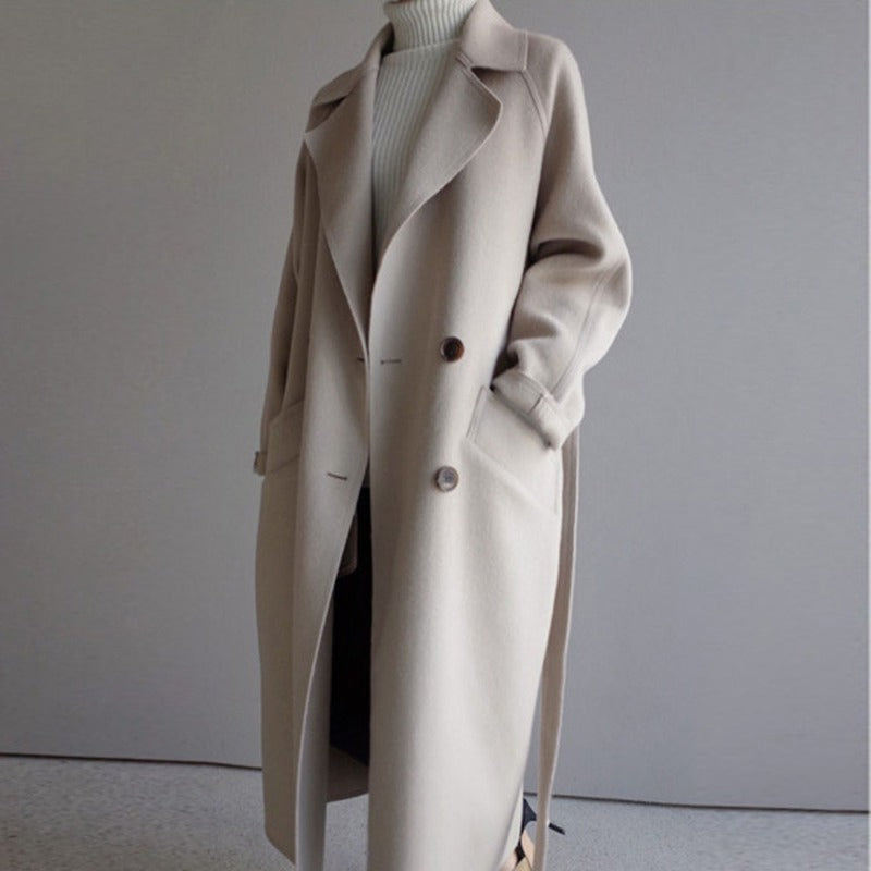 Luxora | Luxuriöser Woll-Trenchcoat