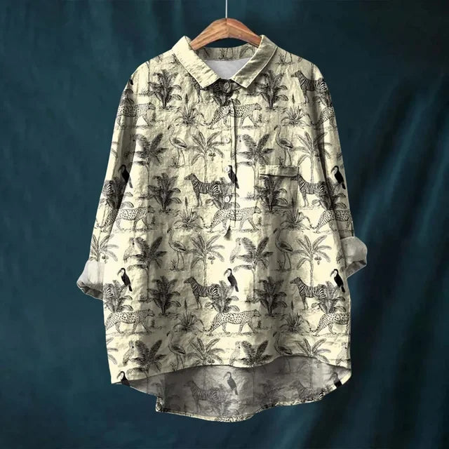 Rosie - VINTAGE BLUMENBLUSE