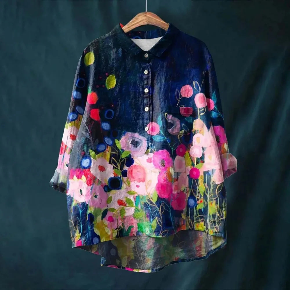 Rosie - VINTAGE BLUMENBLUSE