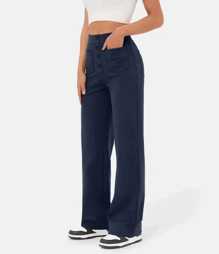 Lily™ | Hochtaillierte Freizeit-Hose