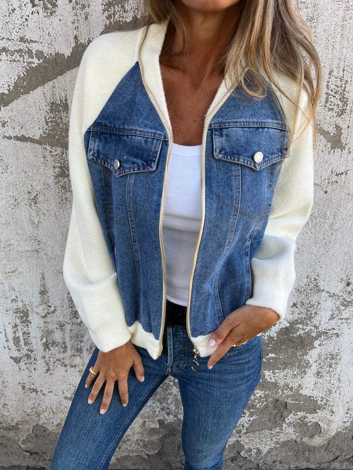 Ivy™ | Denim-Mix-Jacke