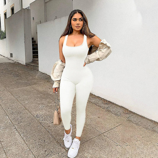 Jumpsuit mit Bauchkontrolle