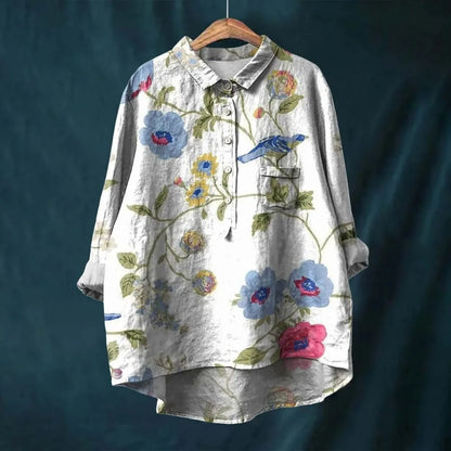 Rosie - VINTAGE BLUMENBLUSE