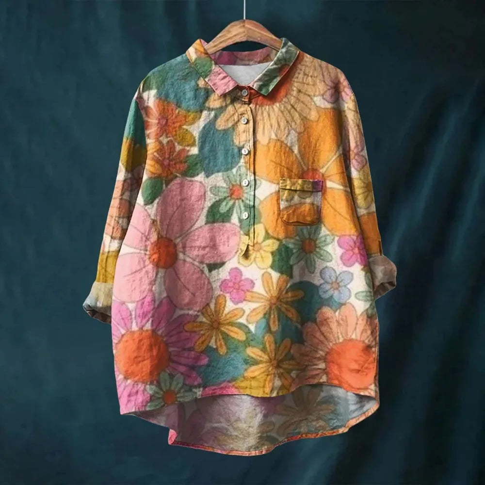 Rosie - VINTAGE BLUMENBLUSE