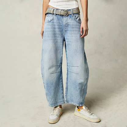 Emma | Stilvolle Weite-Hosen Jeans