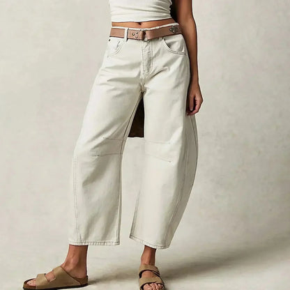 Emma | Stilvolle Weite-Hosen Jeans