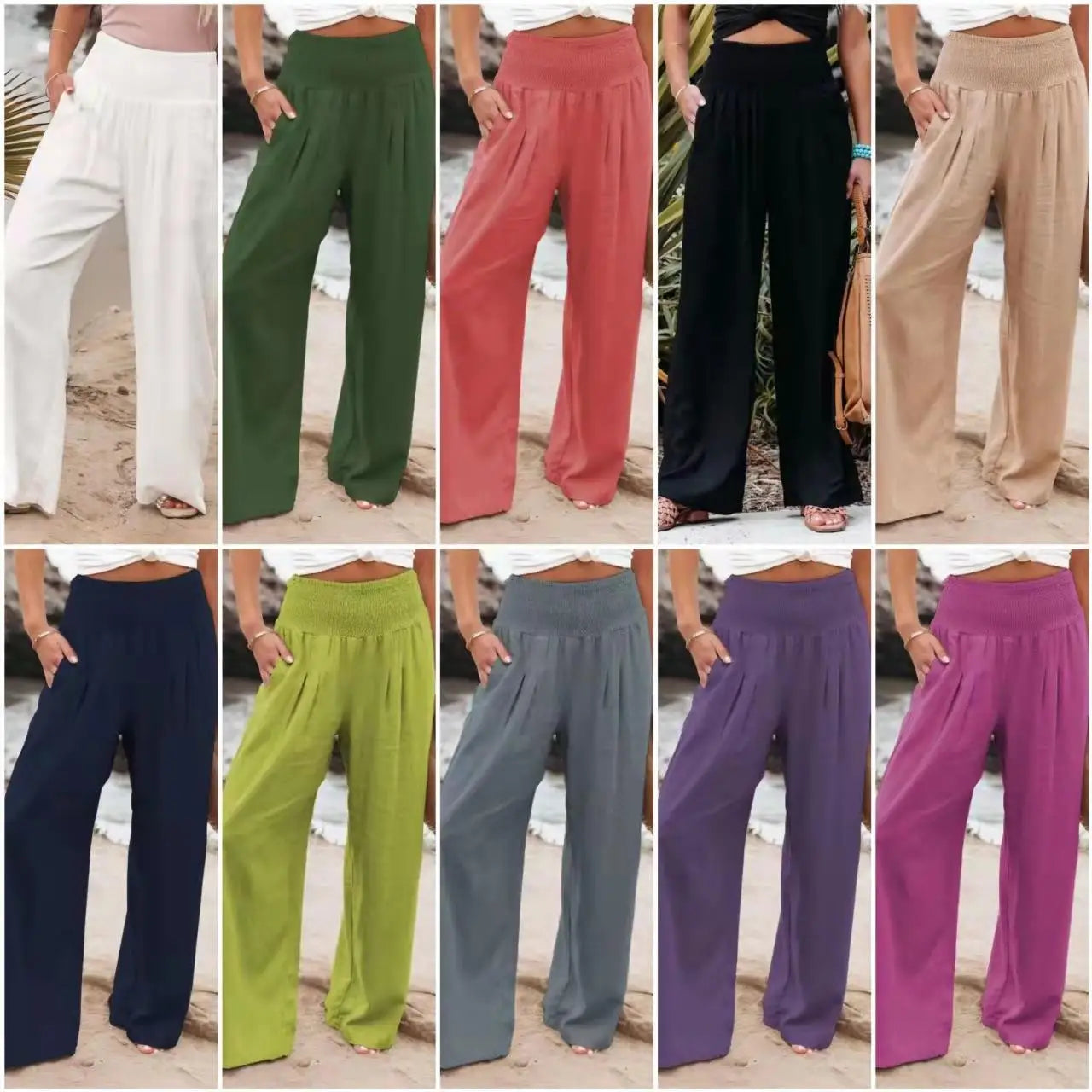 Sophia™ | Stilvolle Damen Baumwollhosen - Bequem bei jedem Schritt