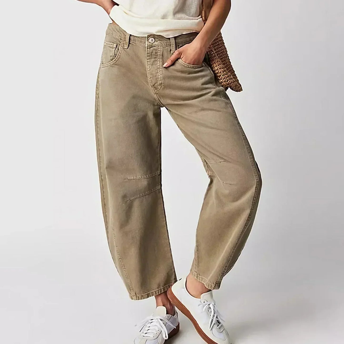 Emma | Stilvolle Weite-Hosen Jeans
