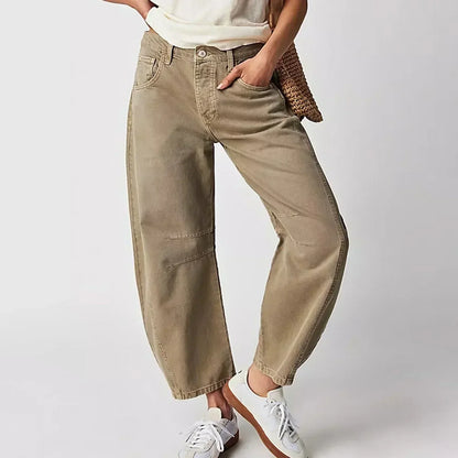 Emma | Stilvolle Weite-Hosen Jeans