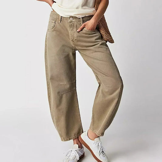 Emma | Stilvolle Weite-Hosen Jeans