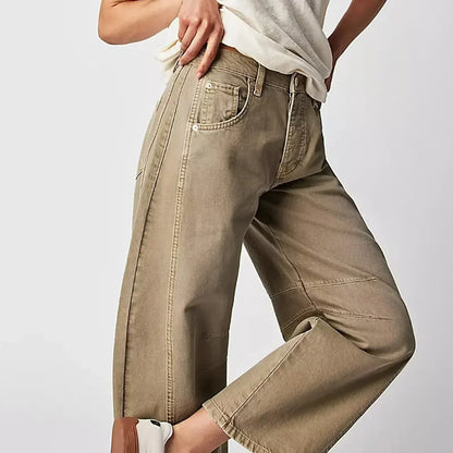 Emma | Stilvolle Weite-Hosen Jeans
