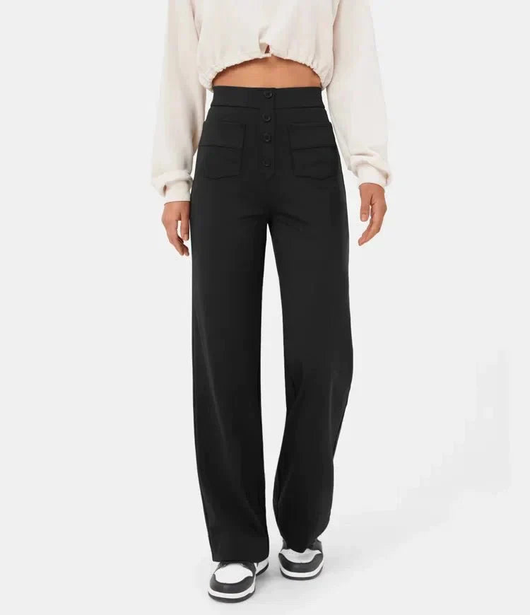 Lily™ | Hochtaillierte Freizeit-Hose