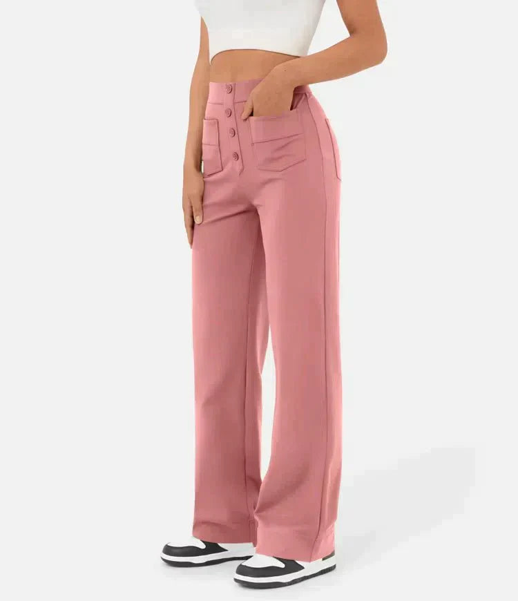 Lily™ | Hochtaillierte Freizeit-Hose