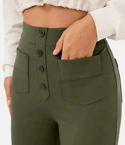 Lily™ | Hochtaillierte Freizeit-Hose