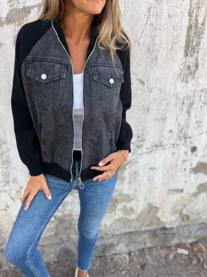Ivy™ | Denim-Mix-Jacke