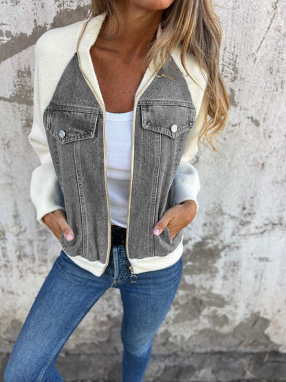 Ivy™ | Denim-Mix-Jacke